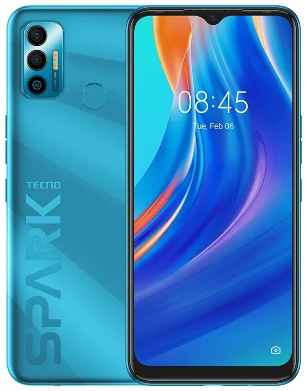 TECNO Spark 7 KF6m 32+2 Morpheus Blue